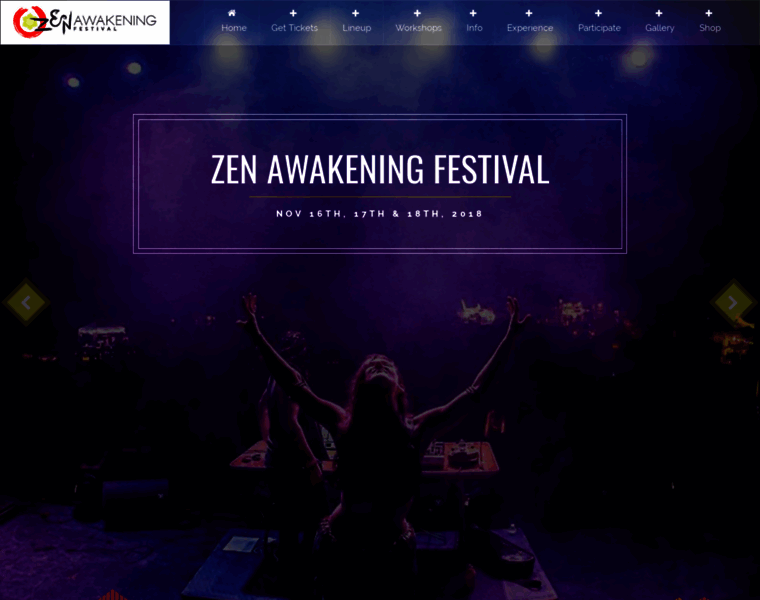 Zenawakeningfestival.com thumbnail