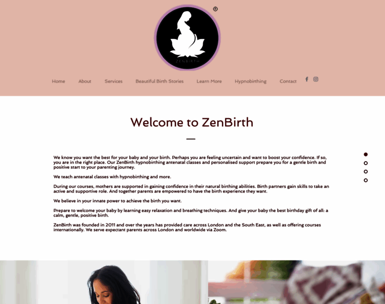 Zenbirth.co.uk thumbnail