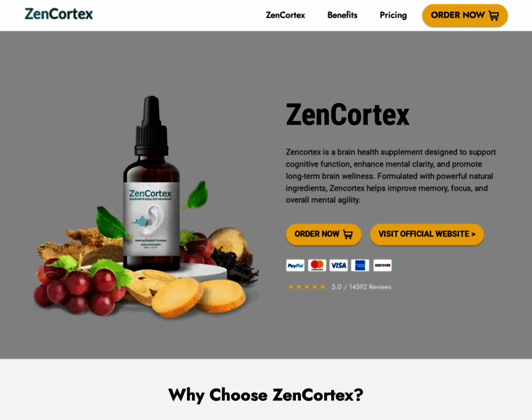 Zencortexsite.com thumbnail
