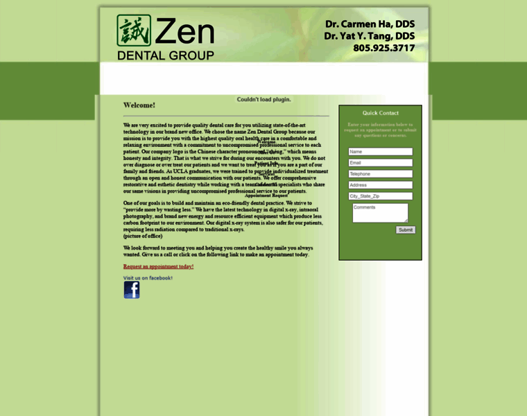 Zendentalgroup.com thumbnail