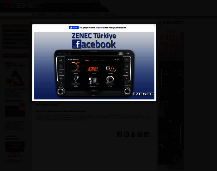 Zenec.com.tr thumbnail