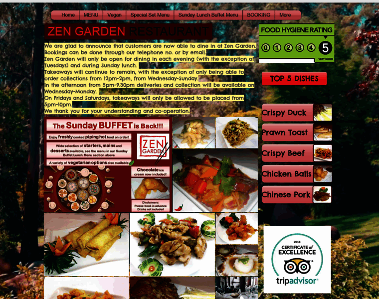 Zengardenrestaurant.net thumbnail