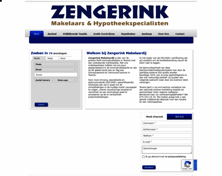 Zengerink.nl thumbnail