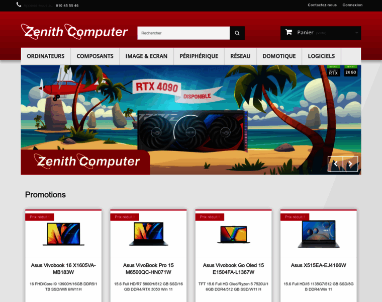 Zenith-computer.com thumbnail