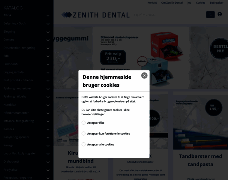 Zenith-dental.dk thumbnail