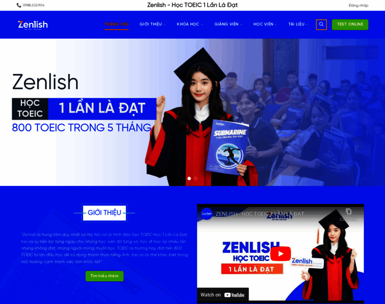 Zenlish.edu.vn thumbnail