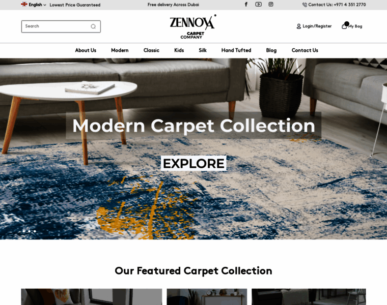 Zennovacarpet.com thumbnail