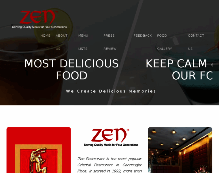 Zenrestaurant.in thumbnail