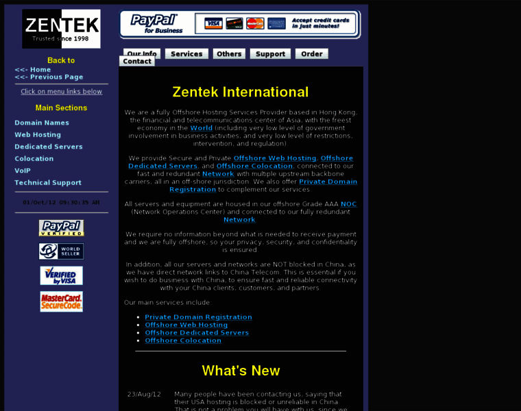 Zentek.net thumbnail