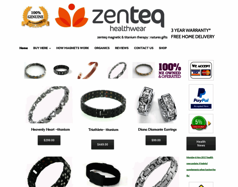Zenteq.co.nz thumbnail