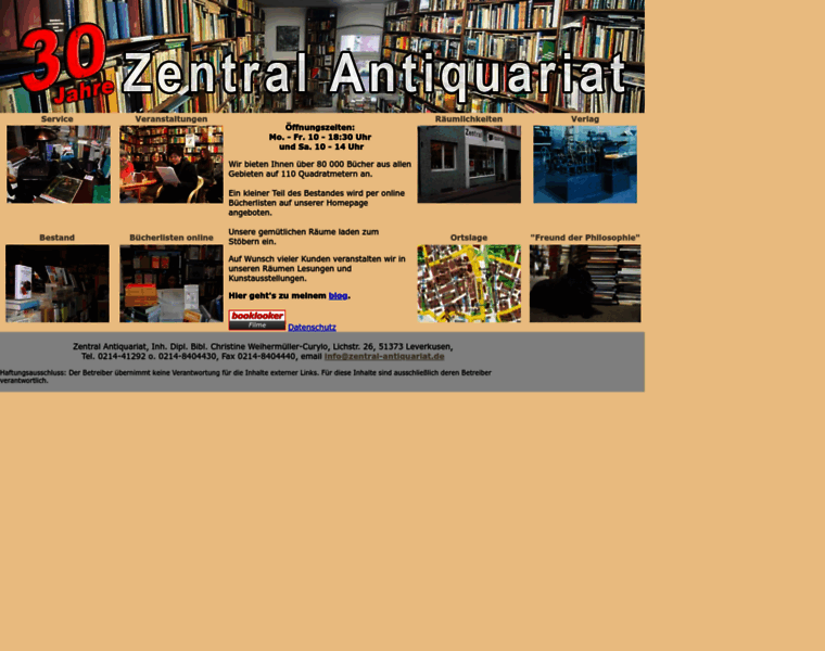 Zentral-antiquariat.de thumbnail
