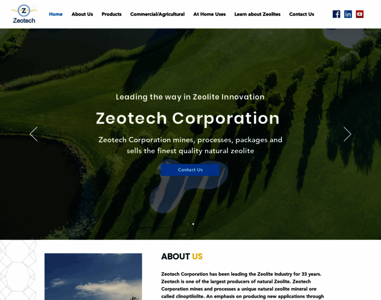Zeotechcorp.com thumbnail