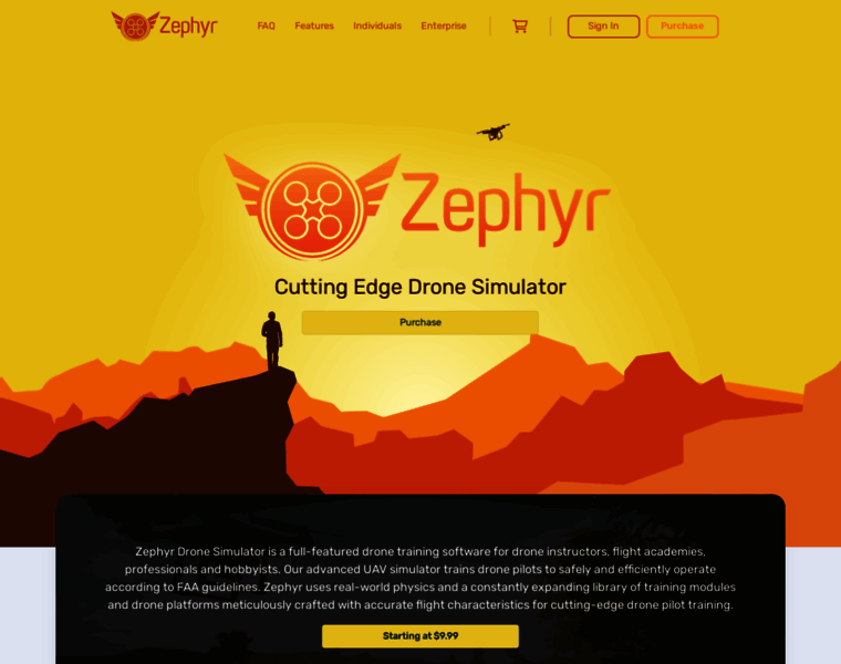 Zephyr-sim.com thumbnail