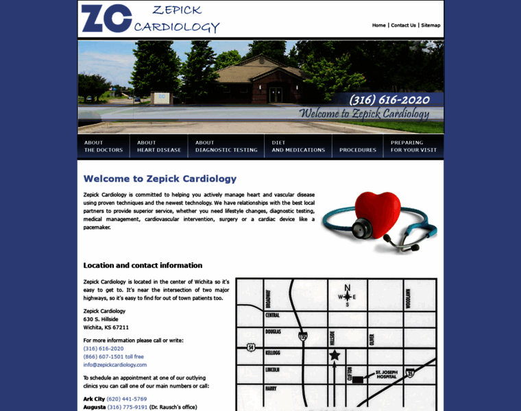 Zepickcardiology.com thumbnail