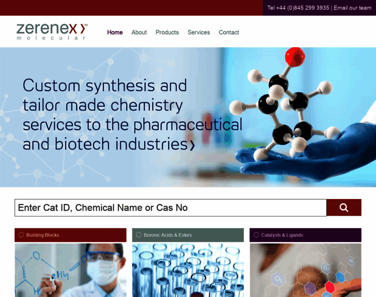 Zerenex-molecular.com thumbnail