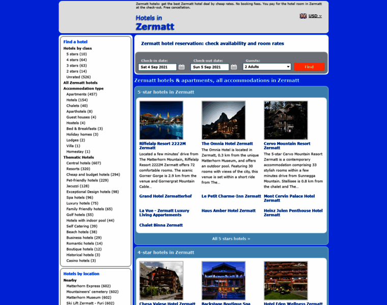 Zermatthotel24.com thumbnail