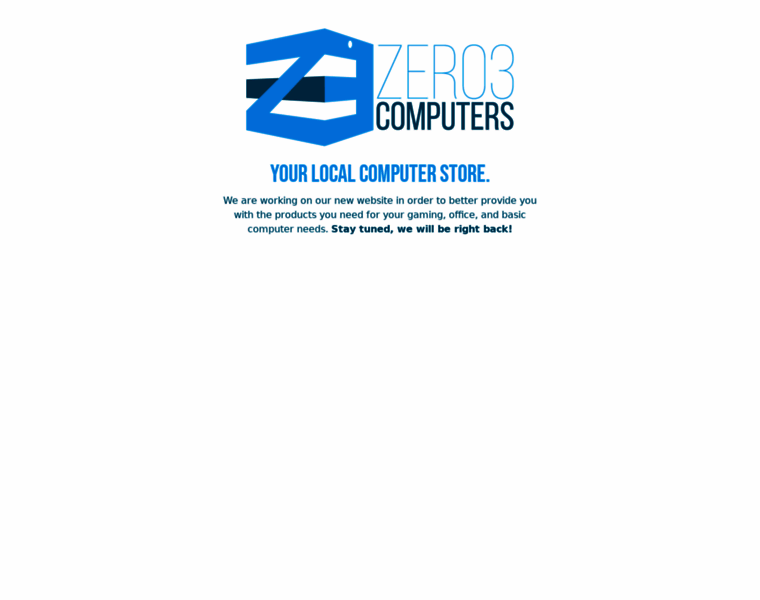 Zero3computers.com thumbnail