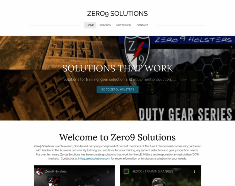Zero9solutions.com thumbnail