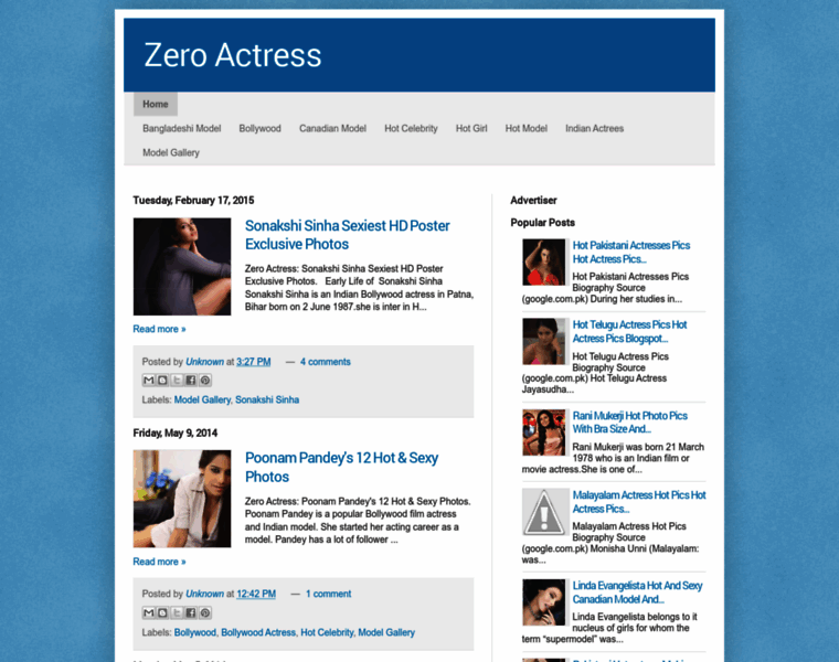 Zeroactress.blogspot.com thumbnail