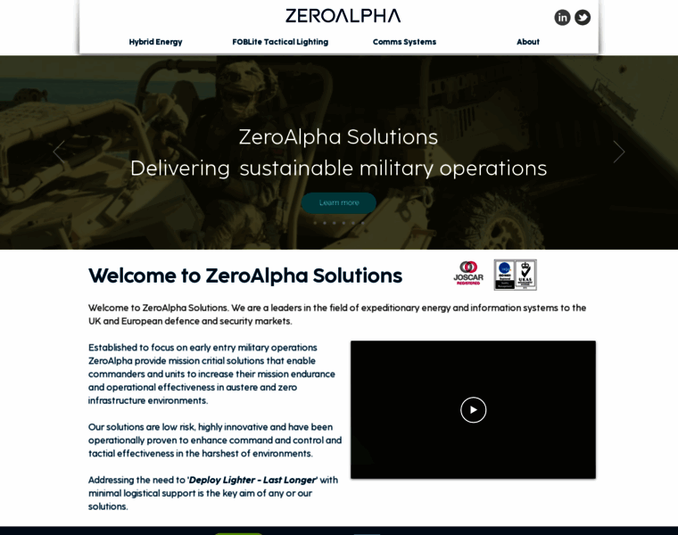 Zeroalphasolutions.com thumbnail