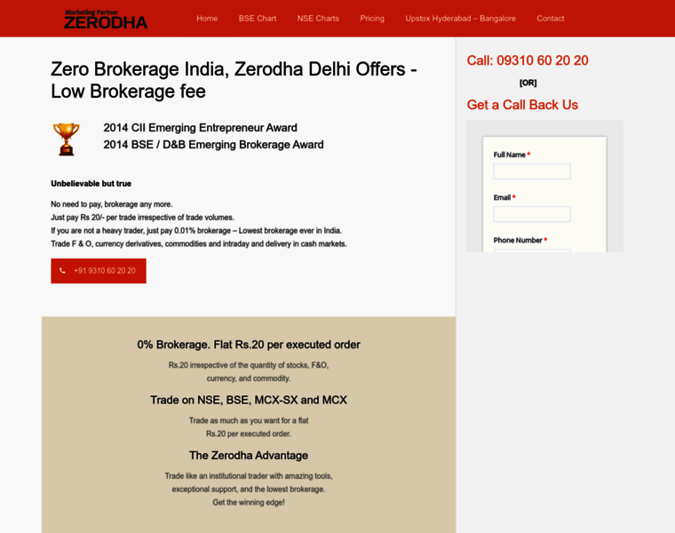 Zerobrokerage.co.in thumbnail