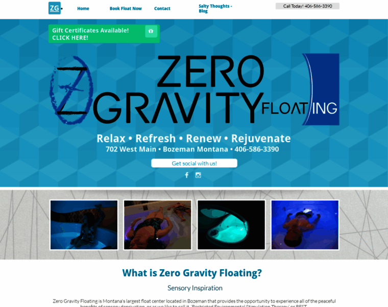 Zerogravityfloating.com thumbnail