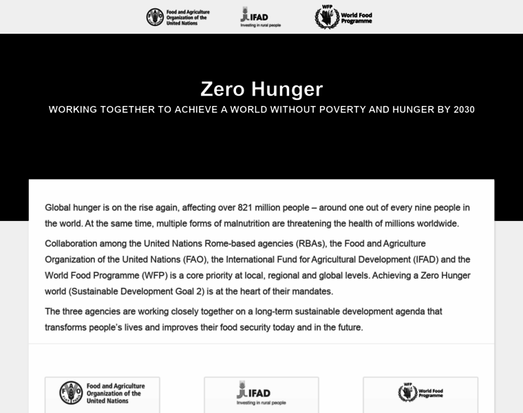 Zerohunger.world thumbnail