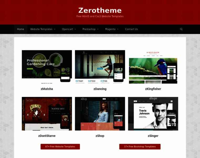 Zerotheme.com thumbnail