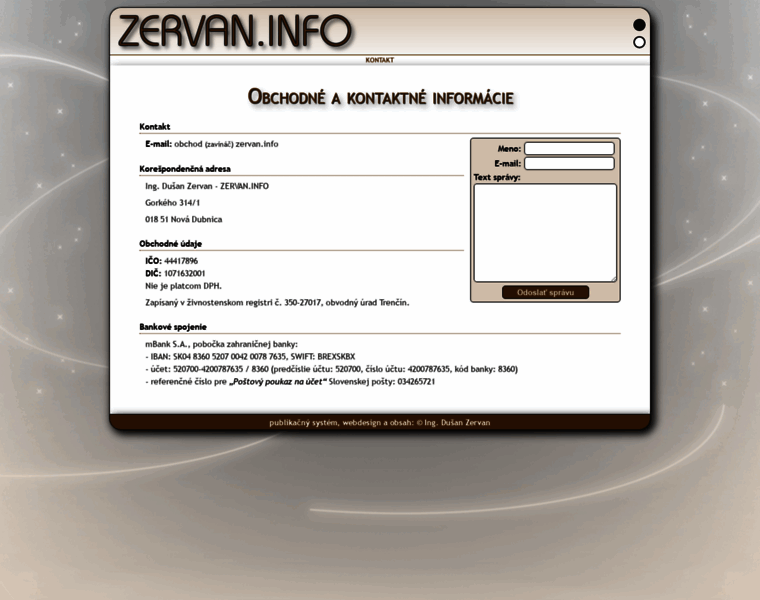 Zervan.info thumbnail