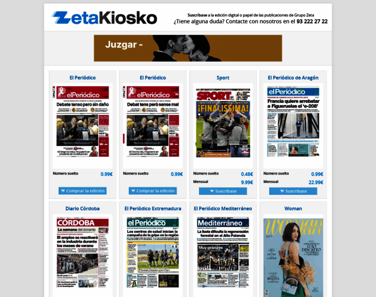 Zetakiosko.com thumbnail