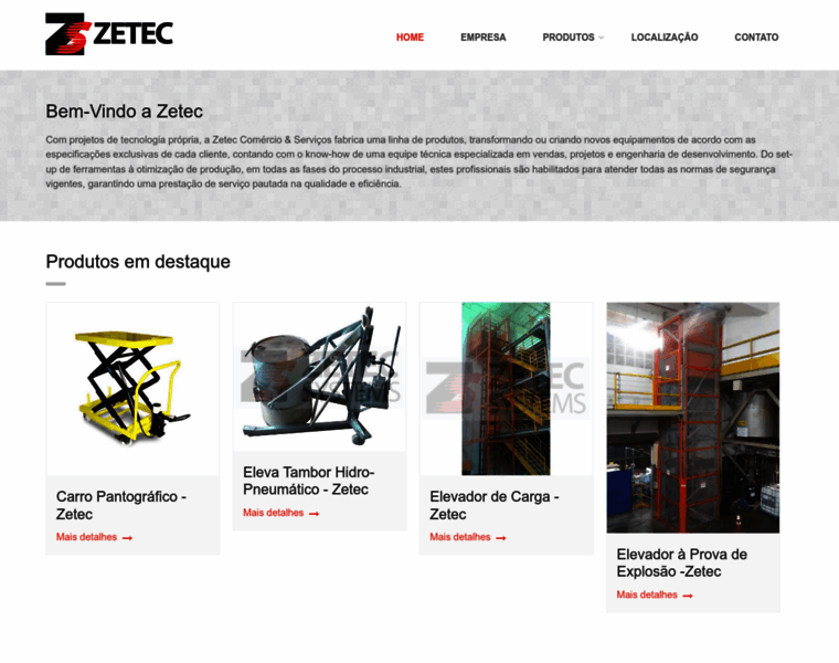 Zetec.com.br thumbnail