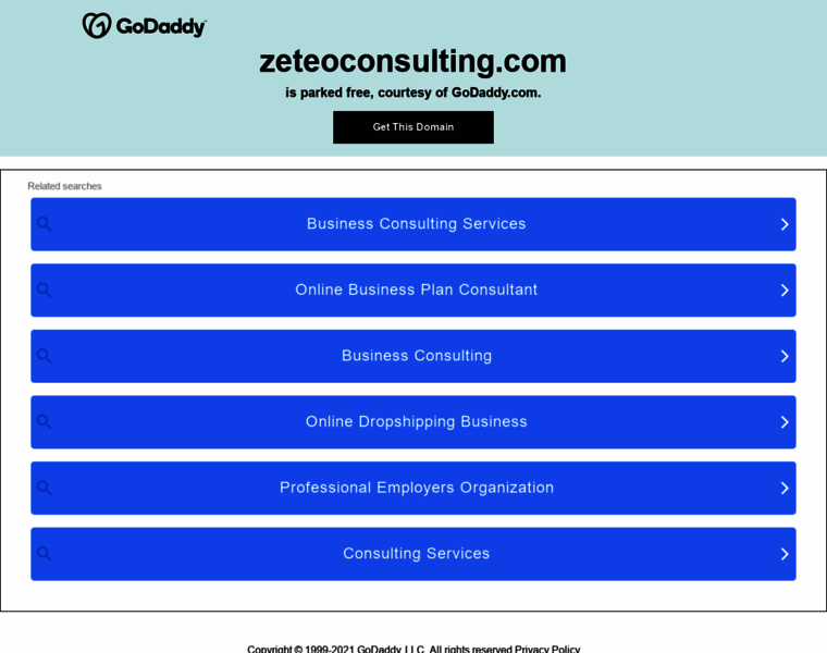 Zeteoconsulting.com thumbnail