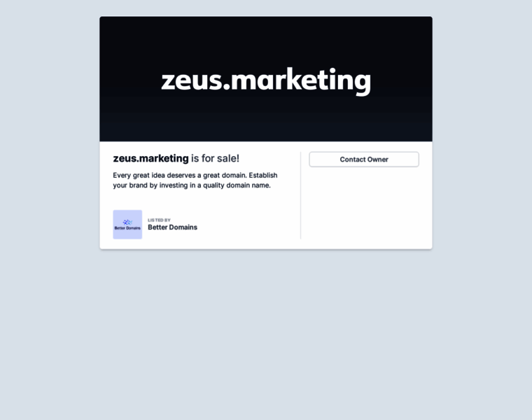 Zeus.marketing thumbnail