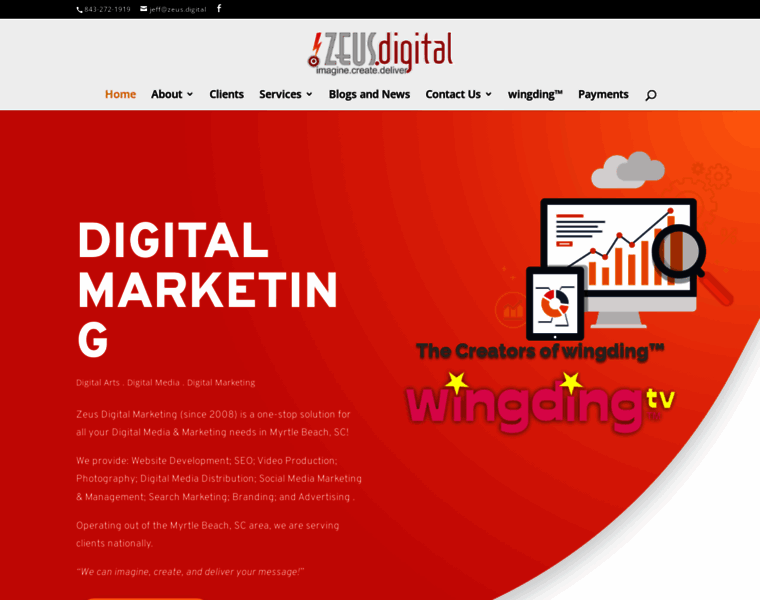Zeusdigitalmarketing.com thumbnail