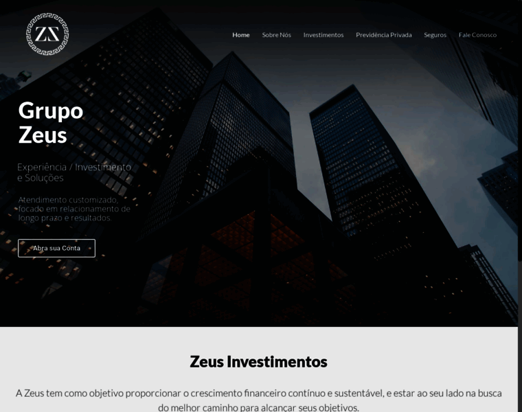 Zeusinvestimentos.com.br thumbnail