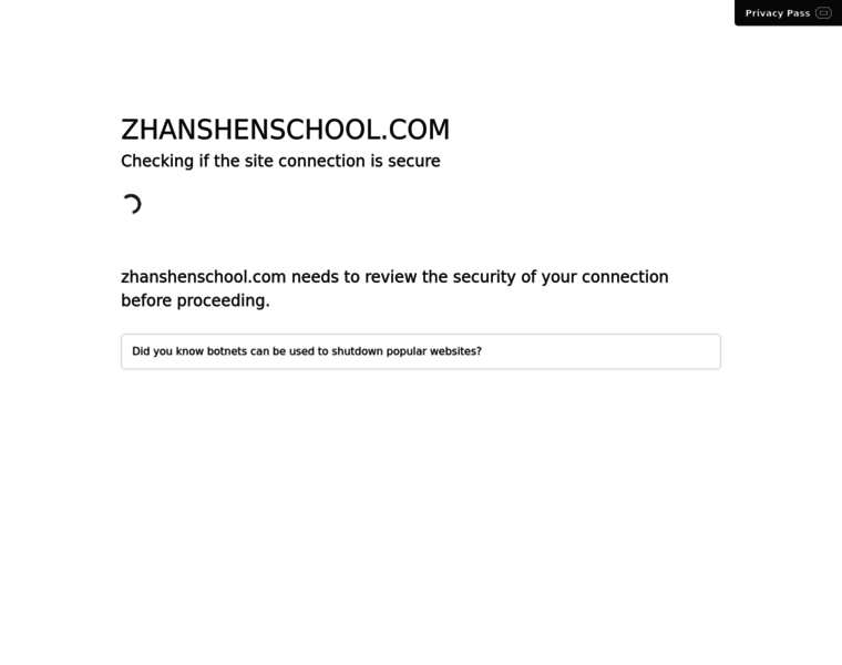 Zhanshenschool.com thumbnail