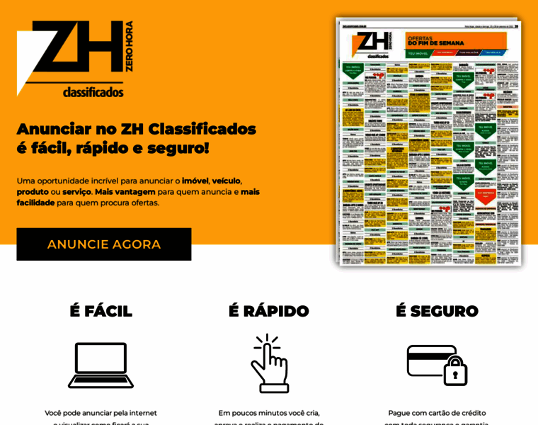 Zhclassificados.com.br thumbnail