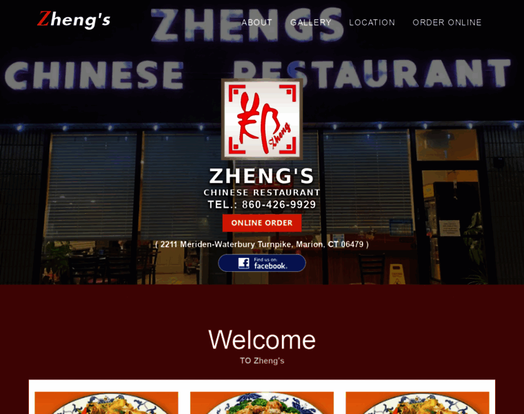 Zhengsfood.com thumbnail
