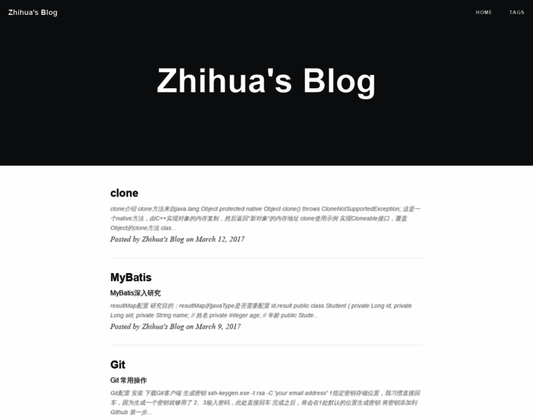 Zhihua.me thumbnail