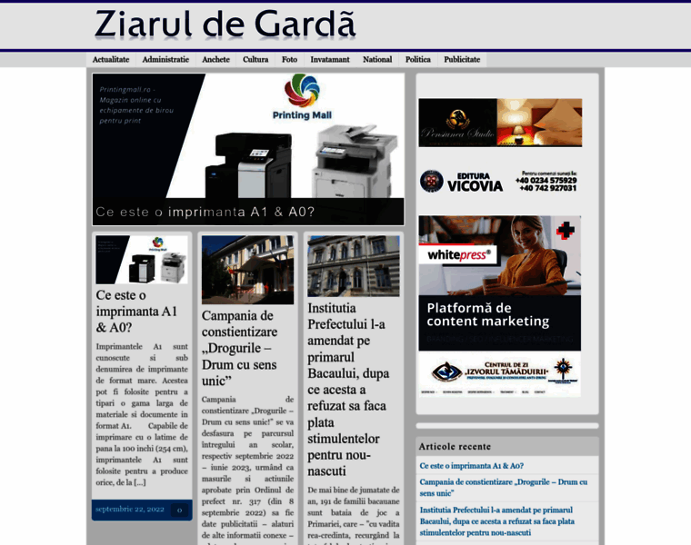 Ziaruldegarda.ro thumbnail