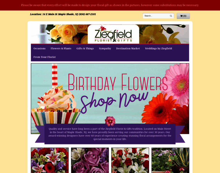 Ziegfieldflorist.com thumbnail