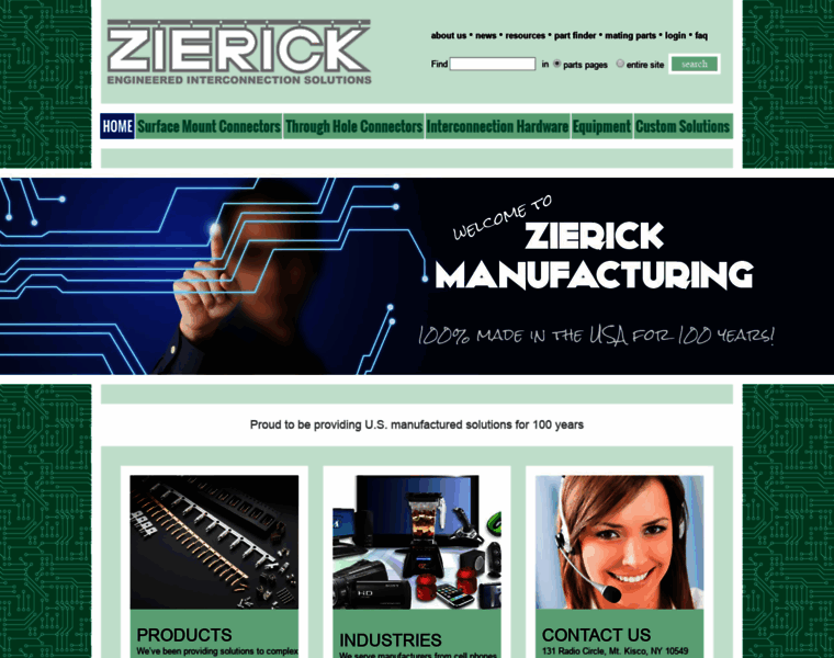Zierick.com thumbnail