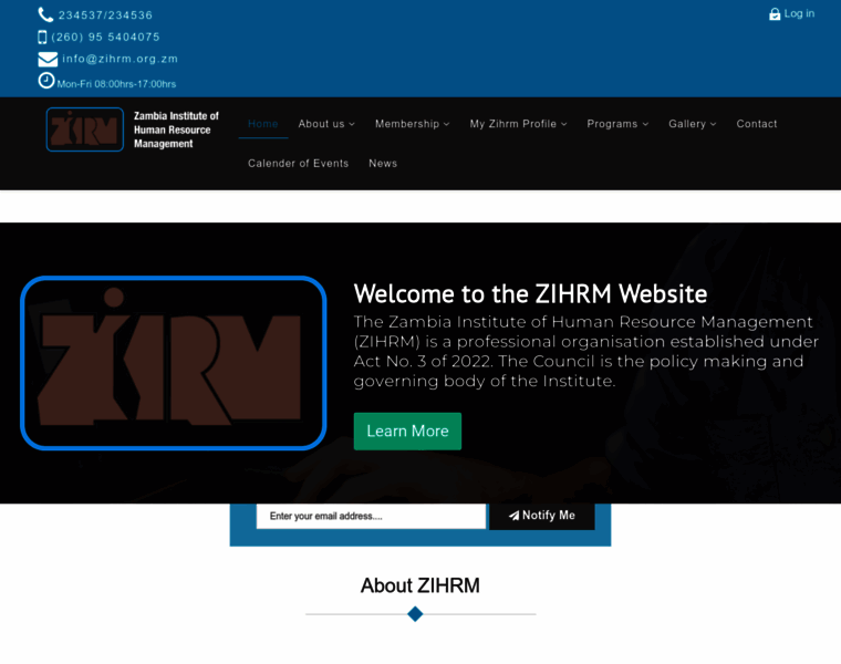 Zihrm.org.zm thumbnail
