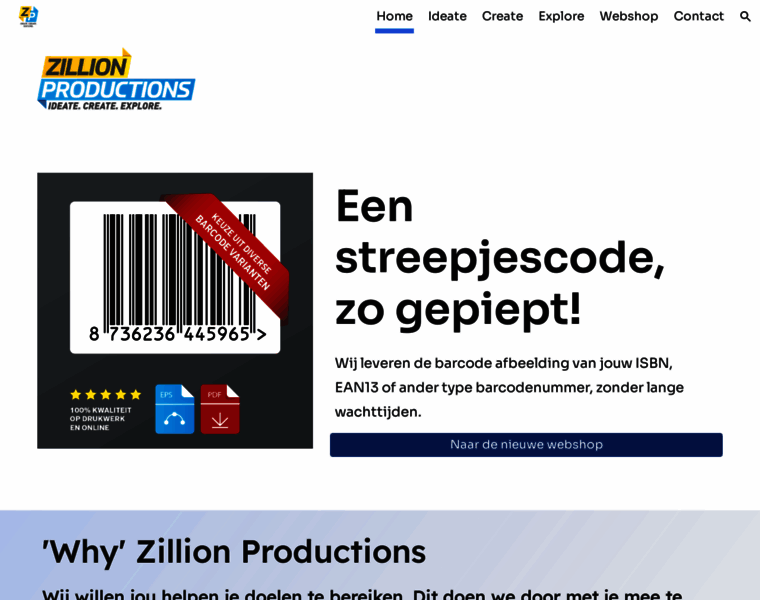 Zillionproductions.com thumbnail