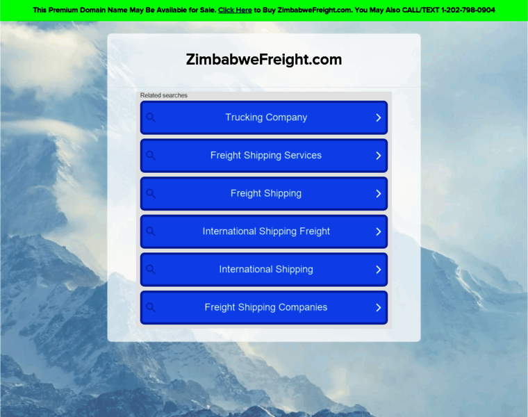 Zimbabwefreight.com thumbnail
