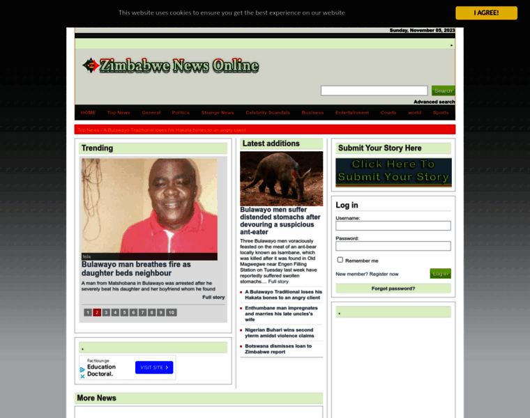 Zimbabwenewsonline.com thumbnail