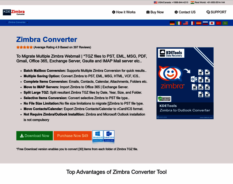Zimbra-converter.com thumbnail