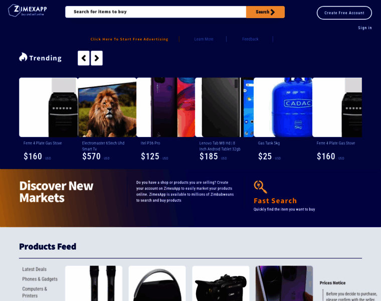 Zimexapp.co.zw thumbnail