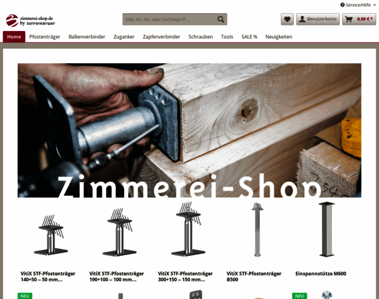 Zimmerei-shop.de thumbnail