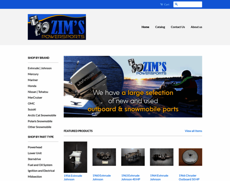 Zimsoutboardparts.com thumbnail